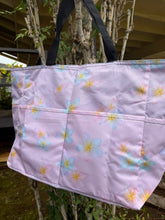 Load image into Gallery viewer, Pua Melia Ānuenue beach bag
