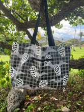 Load image into Gallery viewer, Retro Hebrew + Iwa Hebrew Tyvek Reversible Tote
